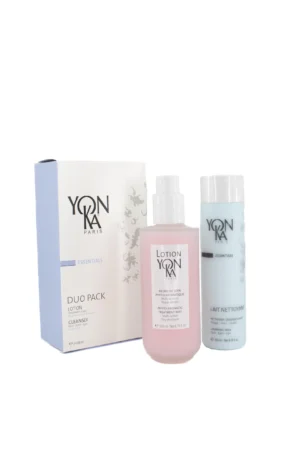 Yon-Ka Duo Pack Lait Nettoyant en Lotion PS Reinigingsset droge huid Yon-Ka Yon-Ka voordeelset reiniging en lotion