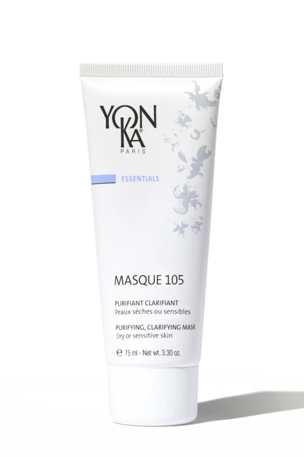 Yon-Ka Masque 105 75ml Kalmerend kleimasker voor droge en gevoelige huid Yon-Ka gezichtsmasker met klei