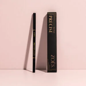 ZOES Cosmetics Precise Brow Pencil wenkbrauwpotlood Precise Brow Pencil van ZOES Cosmetics close-up Waterproof brow pencil van ZOES Cosmetics ZOES Cosmetics wenkbrauwpotlood