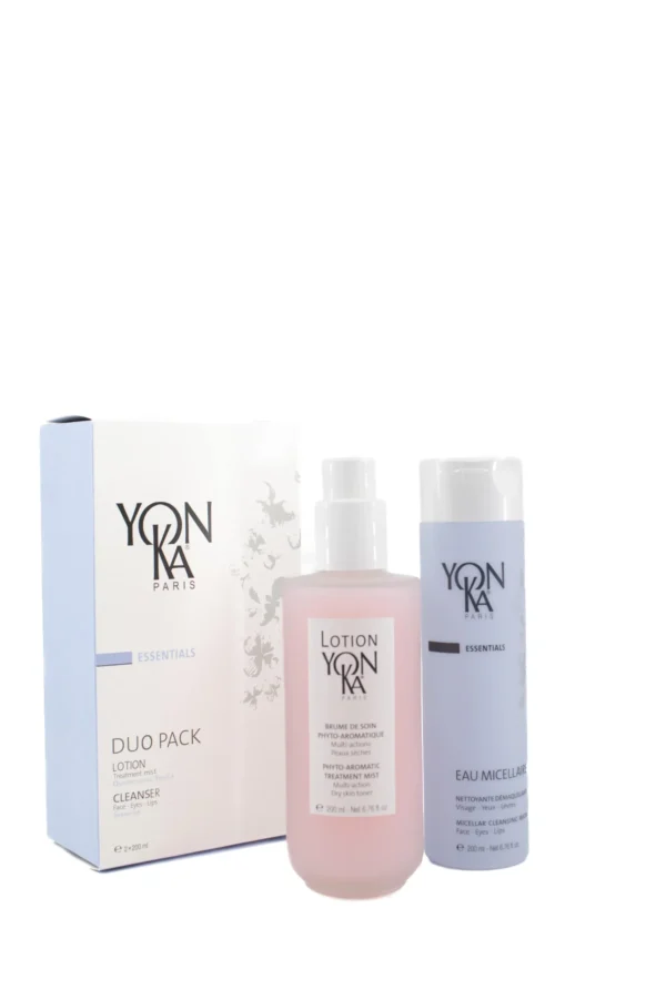 Yon-Ka Duo Pack Eau Micellaire en Lotion PS Yon-Ka reinigingsset voor droge huid Yon-Ka voordeelset Eau Micellaire + Lotion PS
