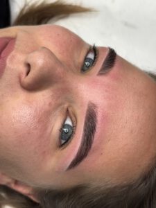 hybrid brows wenkbrauwverf resultaat behandeling hybrid brows behandeling resultaat