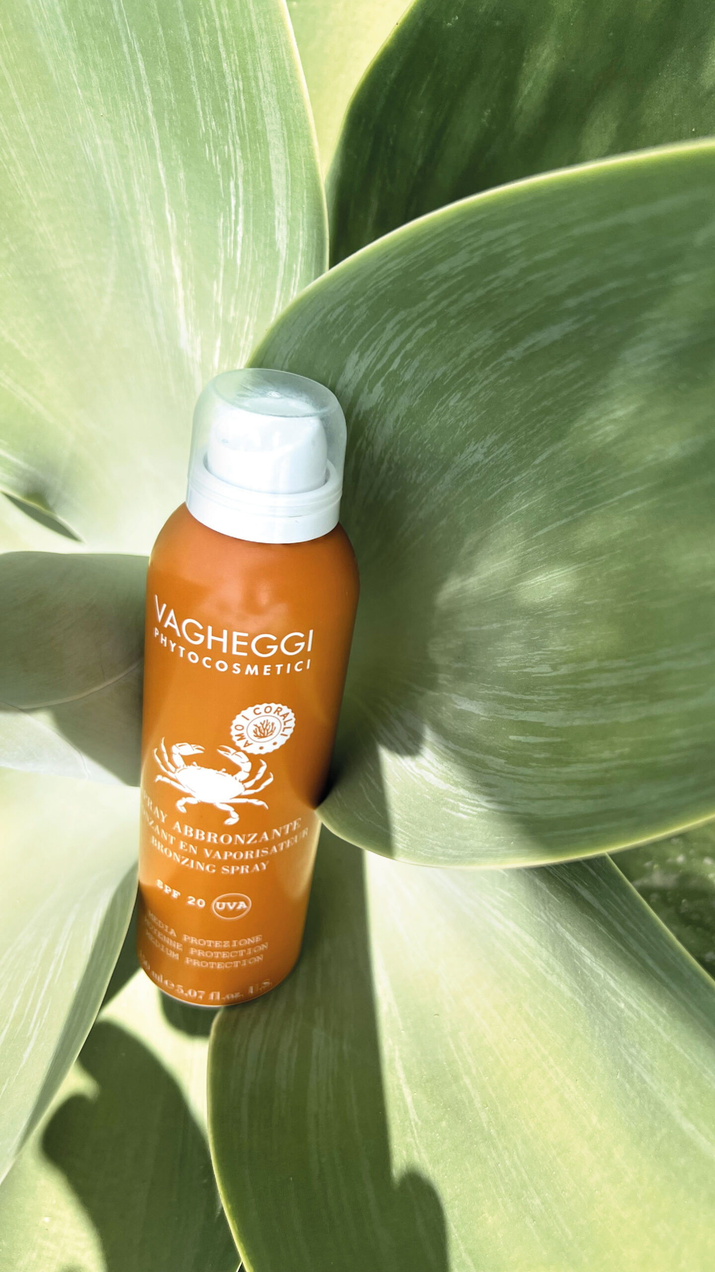 Vagheggi Spray Abbronzante SPF20 – Zonbescherming Spray SPF20 150ml - Afbeelding 2