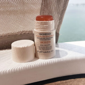 Transparante zonnebrand stick gevoelige huid Vagheggi