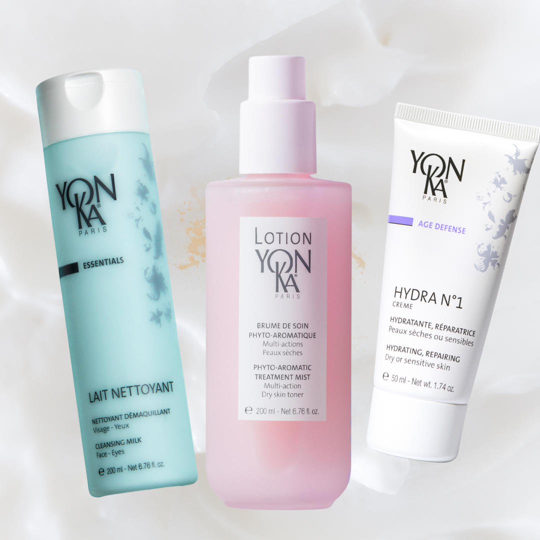 Starter skincare set droge vette vochtarme huid